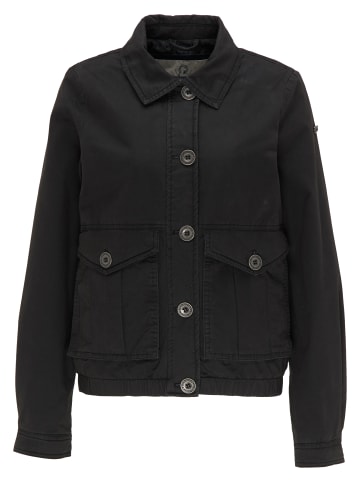 DreiMaster Vintage Leichte Jacke in Schwarz