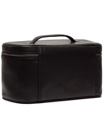 The Chesterfield Brand Wax Pull Up Kulturbeutel Leder 29 cm black