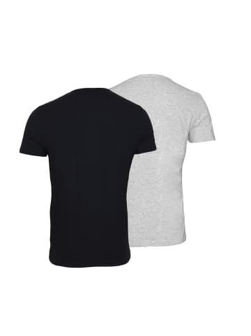 Emporio Armani Shirt 'Doppelpack' in black grey