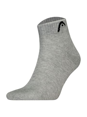 HEAD Socken 3er Pack in Schwarz/Grau/Weiß