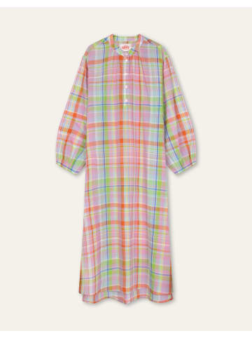 Oilily Dragon Fruit Long Kleid in Rosa