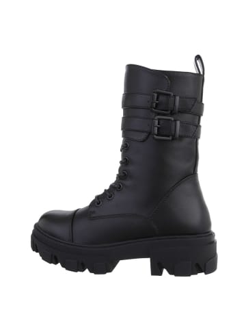 Ital-Design Stiefelette in Schwarz