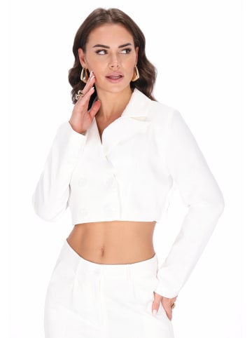 faina Women Blazer in white