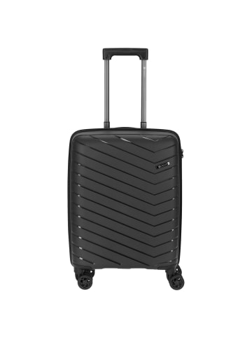 Check.In Orlando - 4-Rollen-Kabinentrolley 55 cm in schwarz