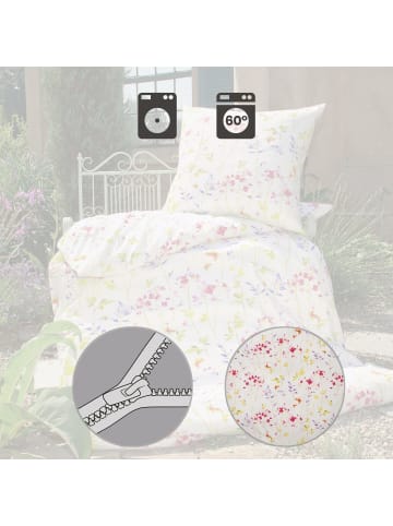 Janine Mako-Soft-Seersucker Kissenbezug in bunt