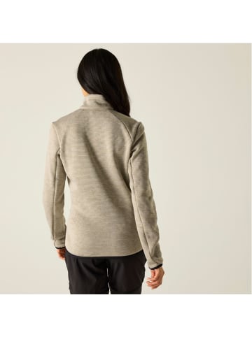 Regatta Newhill Midlayer Strickfleecejacke in Brly White