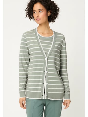 Olsen Strickcardigan in Salvia Green
