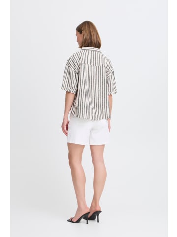 b. young Kurzarmhemd BYFALAKKA Relaxed fit in Rainy Day Stripe Mix