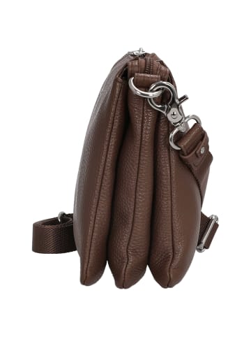 Mandarina Duck Mellow Leather - Umhängetasche 28 cm (milk chocolate) in milk chocolate