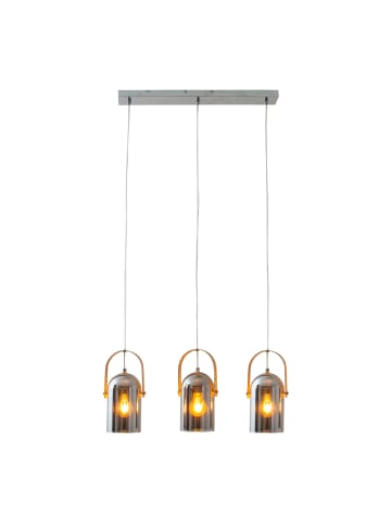 näve Pendelleuchte "VIDRIO" in silber - (L)11.5 cm x (B)64 cm x (H)141 cm