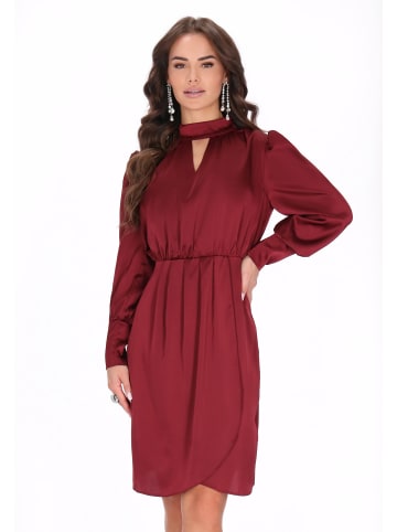 faina Women Dress in burgundy