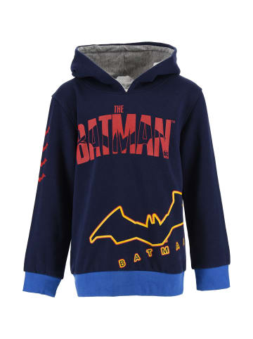 Batman Kapuzenpullover Sweatshirt in Dunkel-Blau