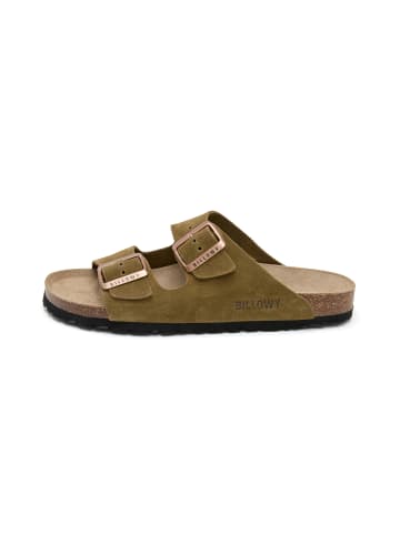 Pantoletten  in khaki