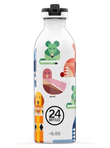 24Bottles Edelstahl Trinkflasche Kids Bottle Best Friends 0,5 l in mehrfarbig