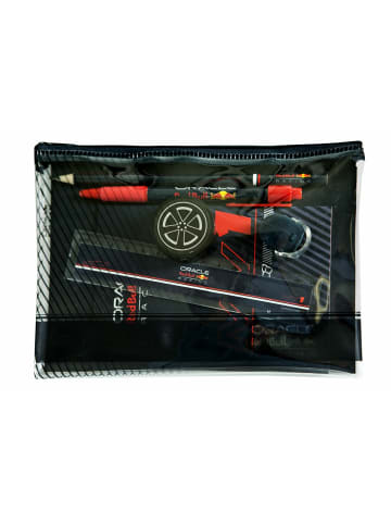 Red Bull Federtasche gefüllt – Schulset mit Zubehör