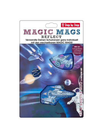 Step by Step Ranzen-Zubehör-Set MAGIC MAGS in Star Shuttle Elio