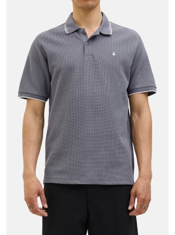 Jack & Jones Poloshirt Austin in Weiß / Dunkelgrau