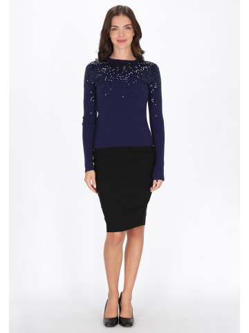 usha BLACK LABEL Women Sweater in navy