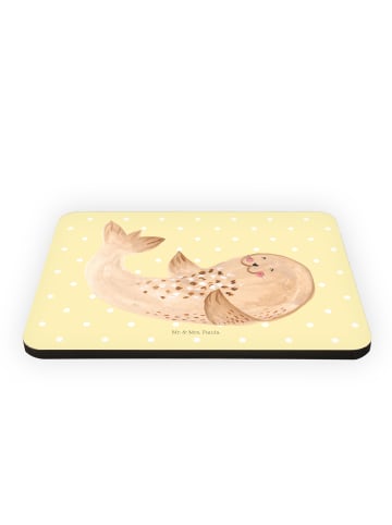 Mr. & Mrs. Panda whiteboardmagnet Robbe Liegen ohne Spruch in Gelb Pastell