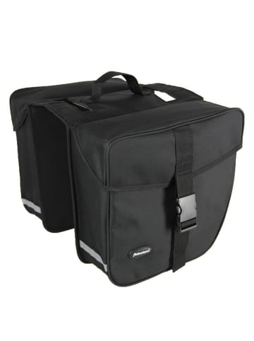 Haberland Doppeltasche E-Bike L in schwarz