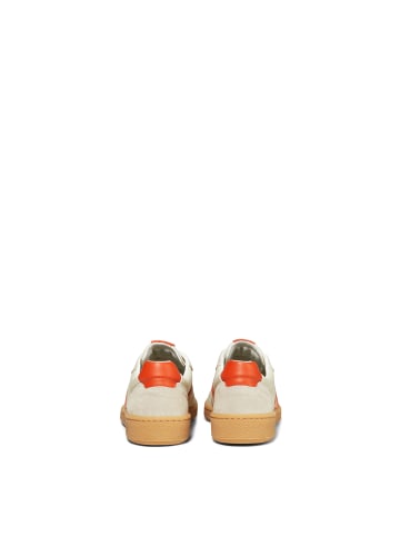 Marc O'Polo Sneaker in white/burnt orange