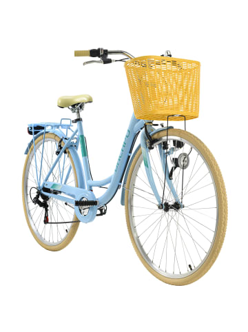 KS CYCLING Cityrad 28'' Cantaloupe in Blau