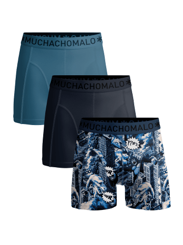 Muchachomalo 3er-Set: Boxershort in Mehrfarbig - für Herren