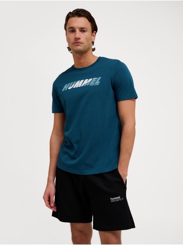 Hummel T-Shirt Hmlgraphic Herren in REFLECTING POND