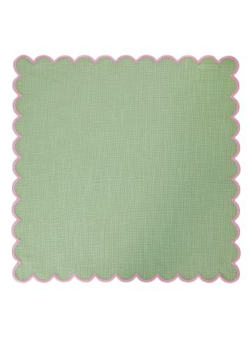 Butlers Serviette SUMMER CHEER 6er-Set in Grün / Pink