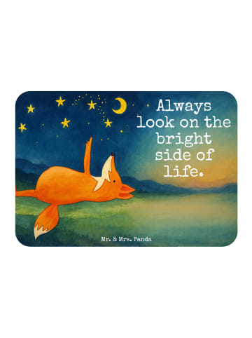 Mr. & Mrs. Panda magnet Fuchs Sterne Design mit Spruch in Weiß