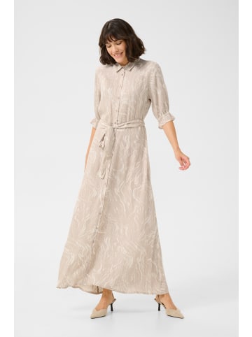 Kaffe Kleid KAmira Regular fit in Feather Gray,Chalk Print