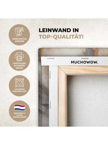 MuchoWow Leinwand bilder Abstrakte Kunst Marmoroptik (BxH)