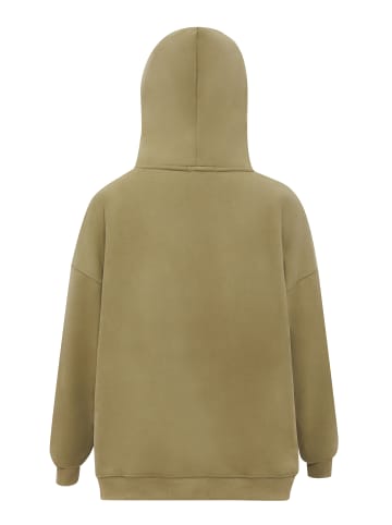 Homebase Damen Hoodie in Oliv