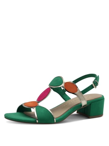 Marco Tozzi Riemchensandaletten in Grün