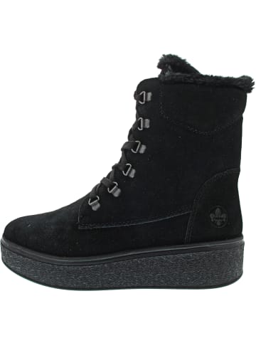 rieker Schnürstiefel Schwarz