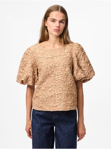 Pieces Bluse in Tawny Brown
