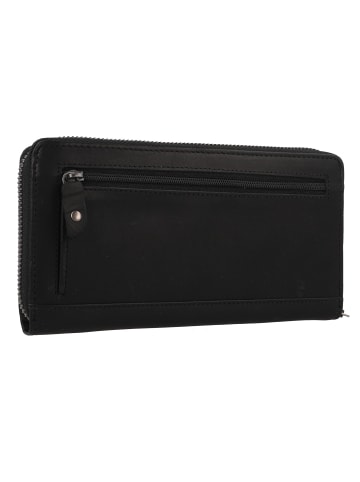 The Chesterfield Brand Nova Geldbörse RFID Schutz Leder 19 cm black