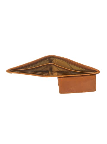 The Chesterfield Brand Enzo Geldbörse RFID Schutz Leder 11 cm in cognac