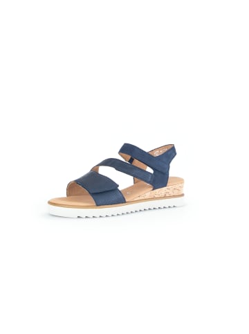 Gabor Comfort Keilsandalette in blau