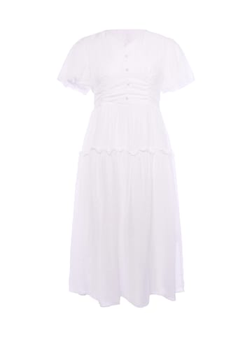 VINAJA Women Dress in White