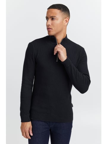 CASUAL FRIDAY Troyer Karlo structured zipper knit in Blau