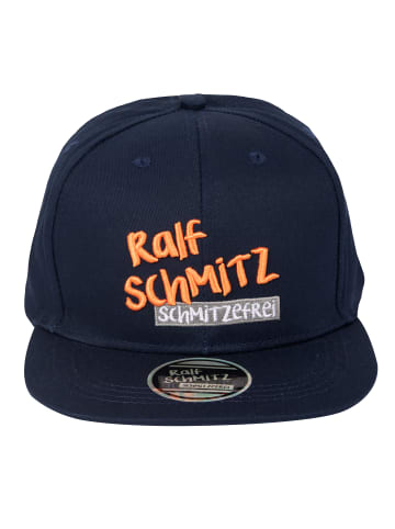 United Labels Ralf Schmitz  - Schmitzefrei  Baseballkappe  verstellbar in blau