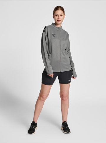 Hummel Reißverschluss Jacke Hmlcore Damen in GREY MELANGE