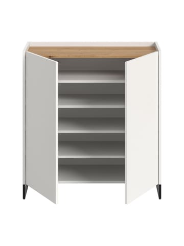 ebuy24 Schuhschrank Drive Weiß 97 x 38 cm
