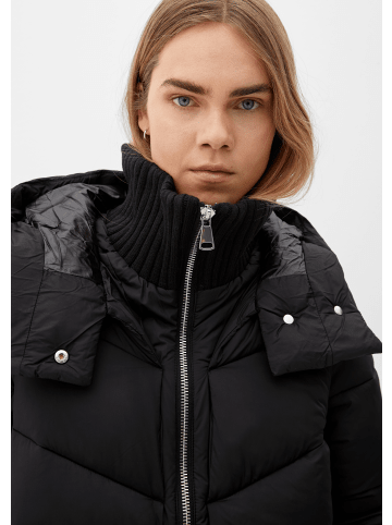 s.Oliver Outdoor Jacke langarm in Schwarz