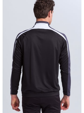 erima Liga 2.0 Polyesterjacke in schwarz/weiss/dunkelgrau