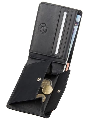 Bugatti Geldbörse Primo Coin 8 in Schwarz