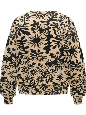ragwear Sweater Wuss Print in Sand