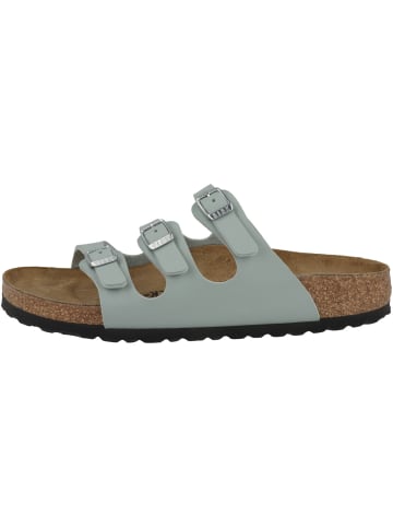 Birkenstock Pantolette Florida Birko-Flor schmal in hellblau