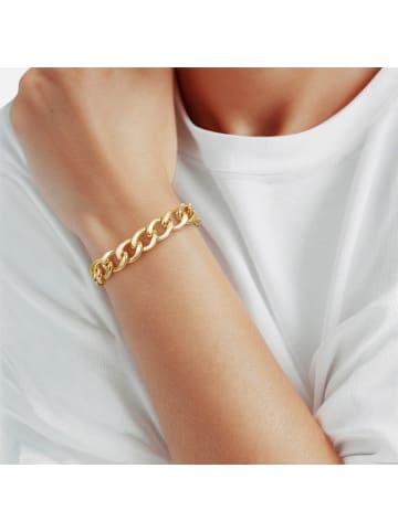 Yokoamii Panzerarmband aus Metall-Legierung in gelbgold